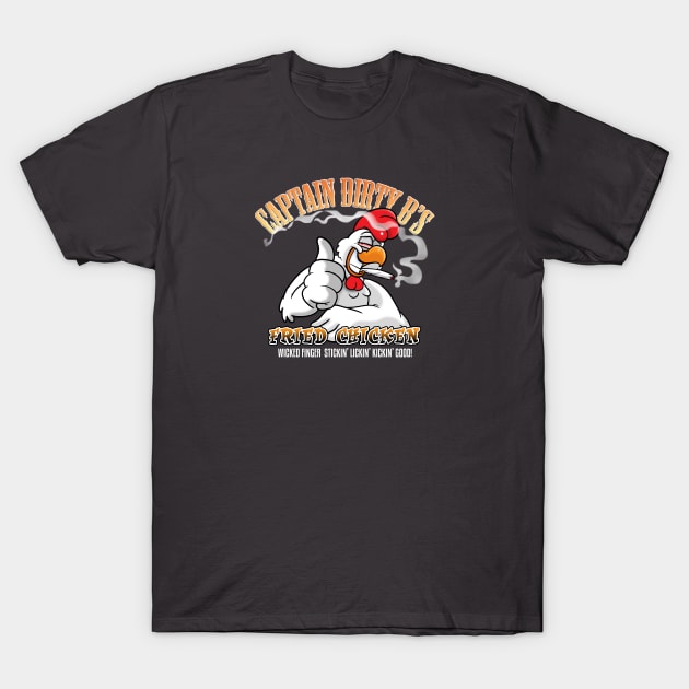 CDB's Wicked Decent Fried Chicken T-Shirt by wickeddecent